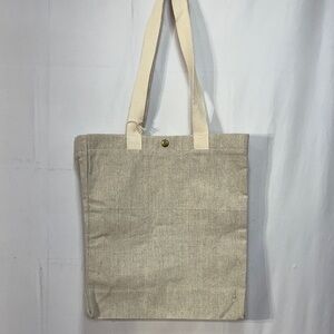 🎪 nwt Beige Tote Bag